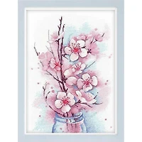 Oven Apple Blossom Cross Stitch Kit