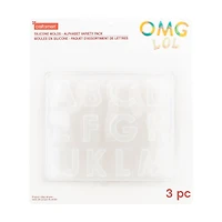 Alphabet Silicone Mold Variety Pack by Craft Smart®