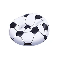 Bestway Up In & Over Beanless Soccer Ball Chair, 45" x 44" x 26"