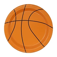 7" Basketball Paper Snack Plates, 10ct. by Celebrate It™
