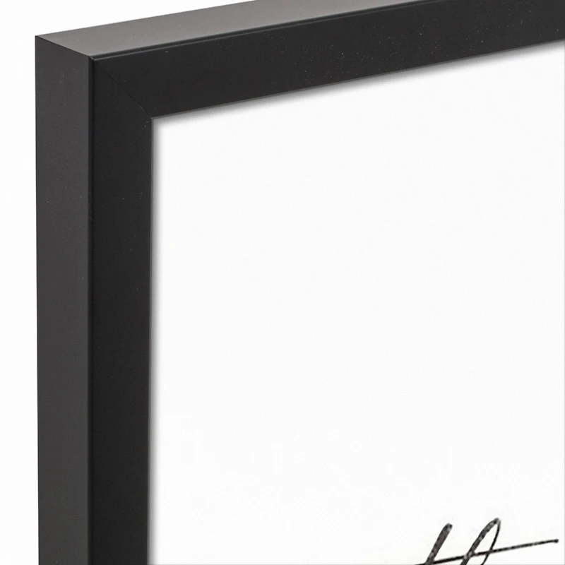 The Best Things in Life 20" x 30" Black Framed Canvas