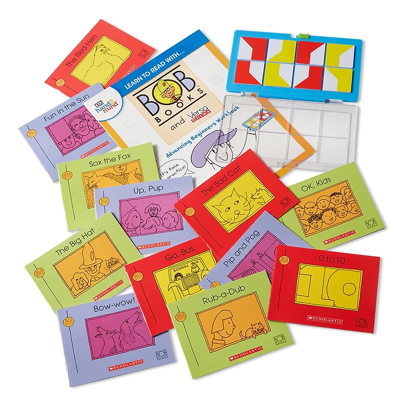 hand2mind® Learn To Read With… Bob Books® And VersaTiles® Advancing Beginners Set