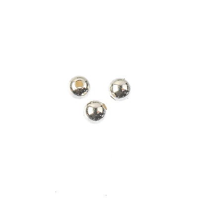 3mm Sterling Silver Crimp Beads, 8ct. by Bead Landing™