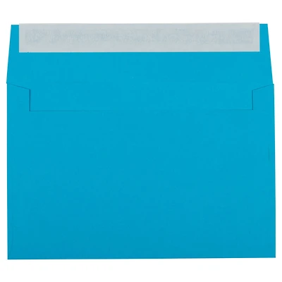 JAM Paper 6" x 9" Colored Peel & Seal Invitation Envelopes