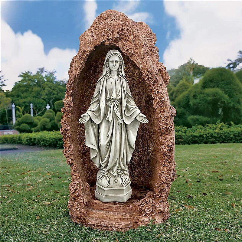 Design Toscano 23.5" Madonna of Notre Dame Garden Statue