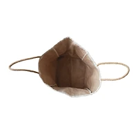 Hello Honey® Natural Classic Cotton Canvas Tote Bag Set with Braided Handles