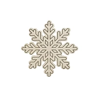 4.75" Wood Snowflakes, 6ct. by Creatology™