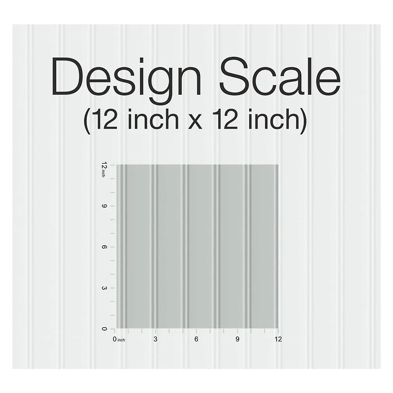 RoomMates Beadboard Peel & Stick Wallpaper