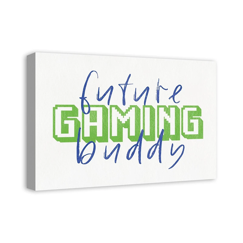 Future Gaming Buddy 24" x 16" Canvas Wall Art