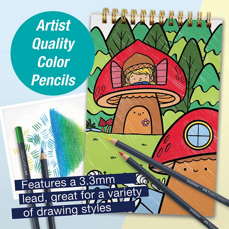 Faber-Castell® Enchanted Forest Learn to Draw Kit
