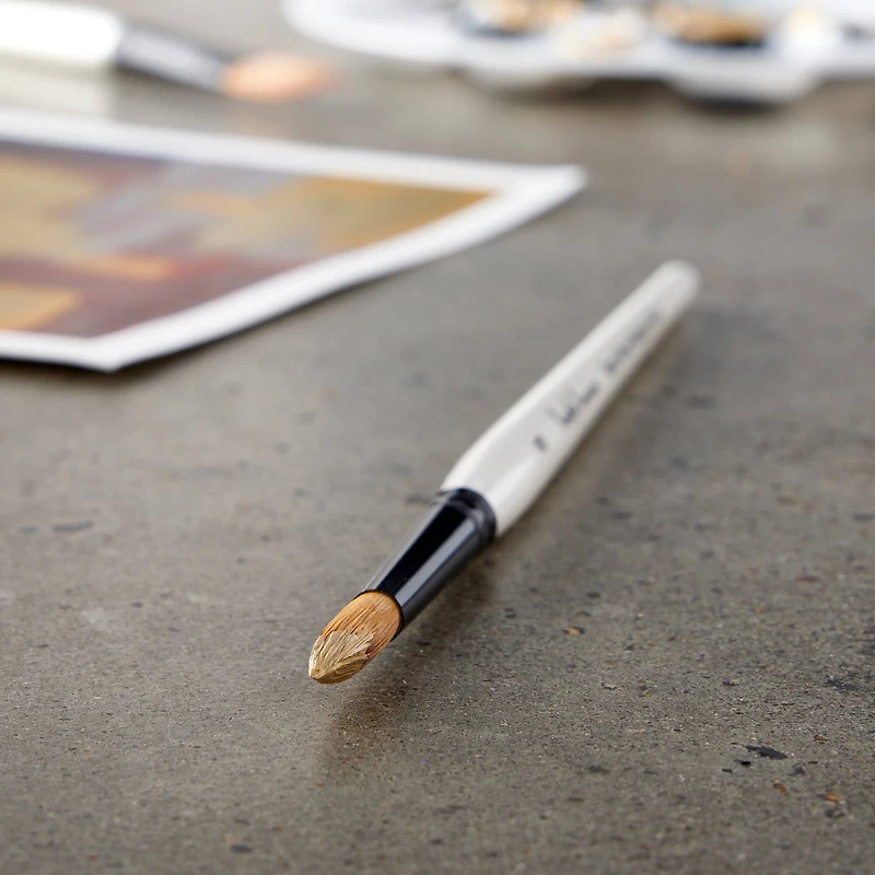 Simply Simmons Short Handle Round Brush