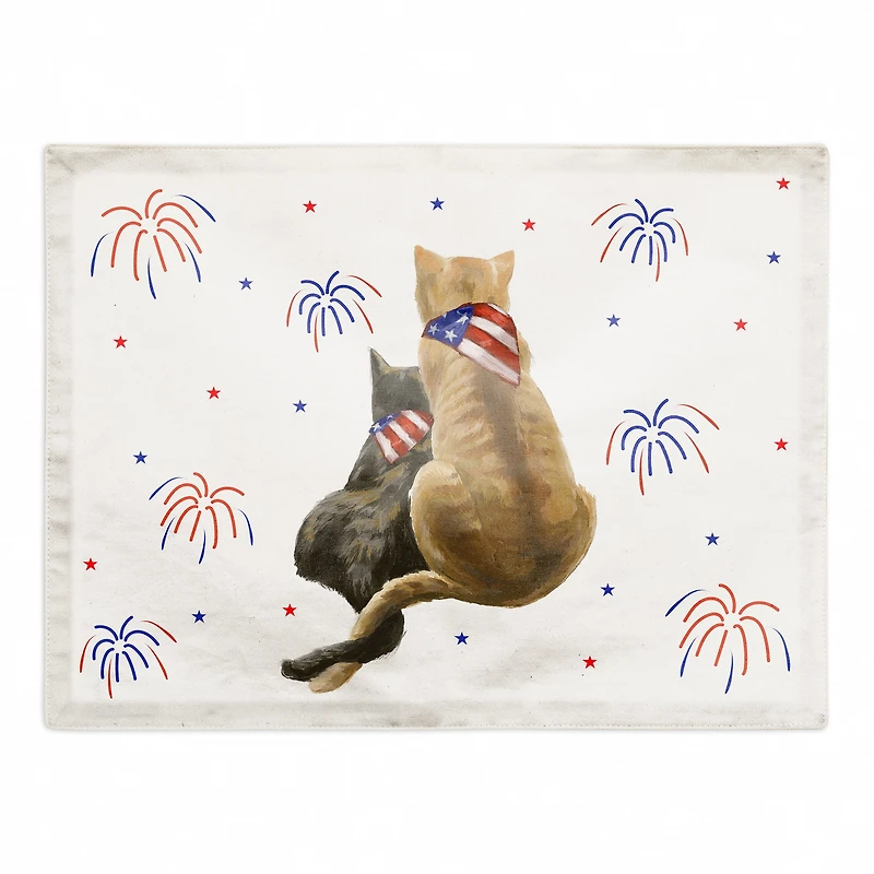 American Cats Poly Twill Placemat