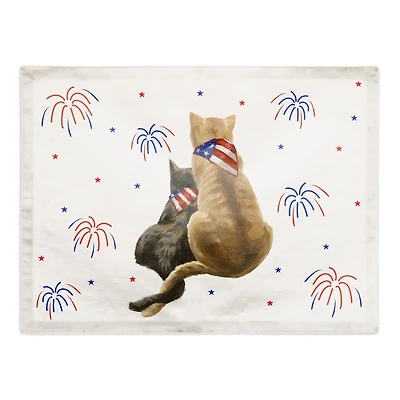 American Cats Poly Twill Placemat