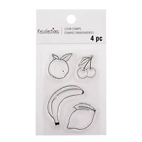 Mini Fruit Clear Stamp Set by Recollections™