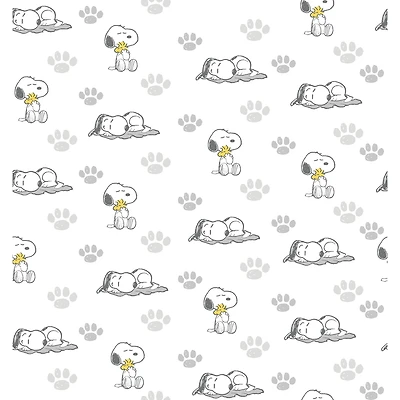 Springs Creative Snoopy Sleeps Soundly Cotton Fabric