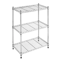 Whitmor 3-Tier Supreme Small Chrome Shelves