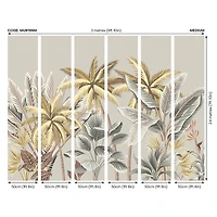 Origin Murals Tropical Palm Trees Wall Mural