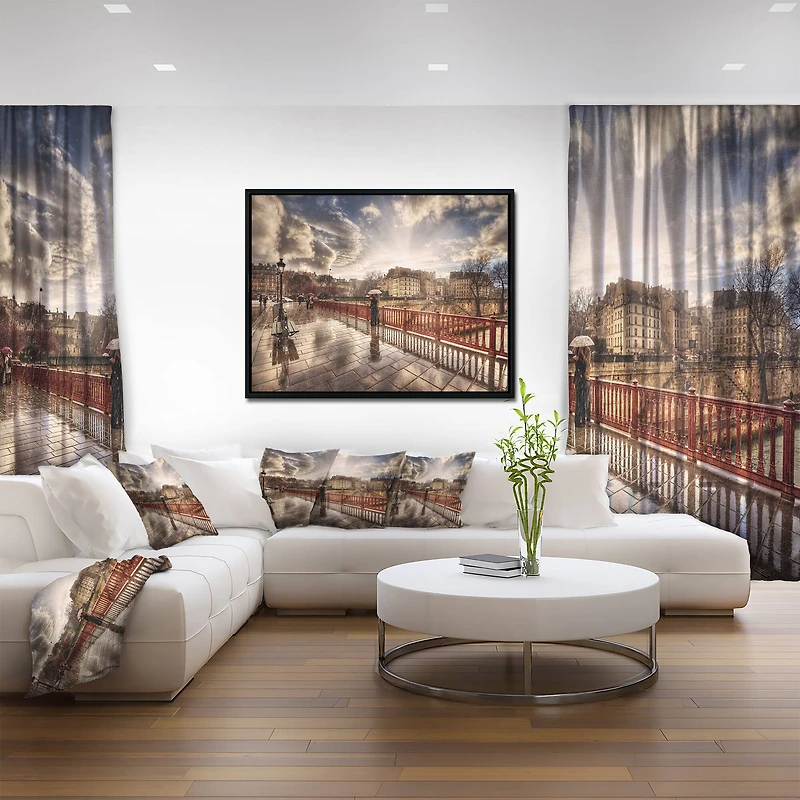 Designart - Bridge in Rain