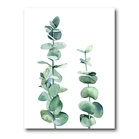 Designart - Silver Blue Eucalyptus Branch