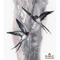 Oven Swallows Cross Stitch Kit