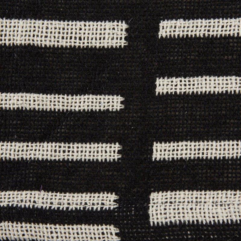 DII® Black Urban Jacquard Throw