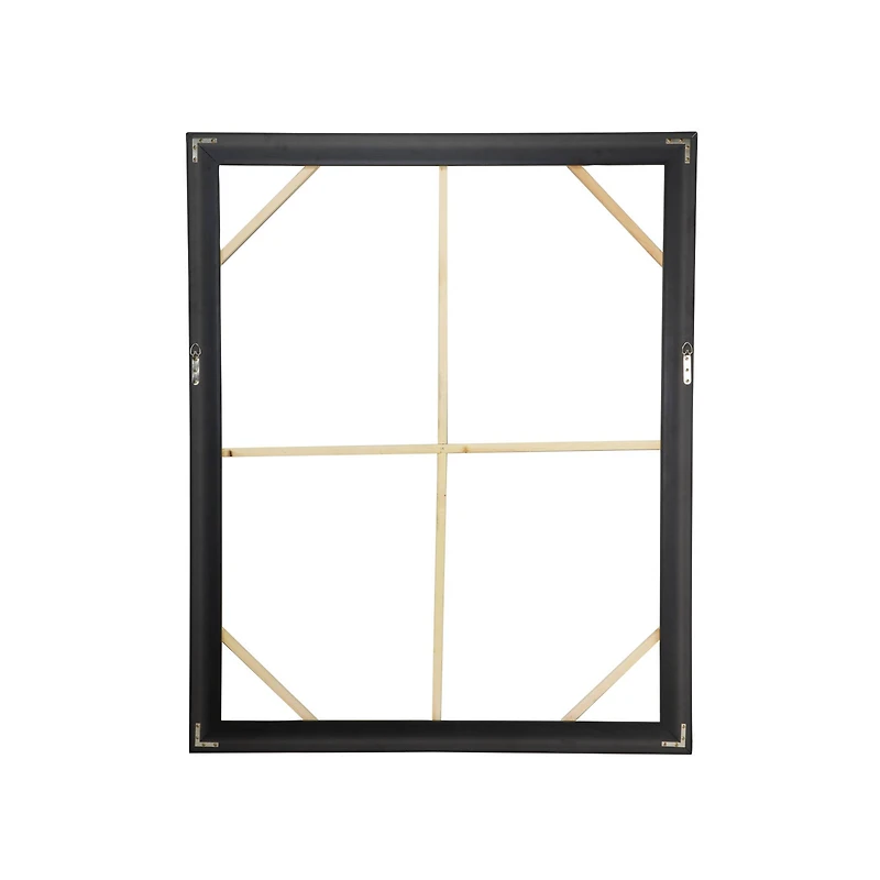 Gray Industrial Railroad Canvas Wall Art, 53" x 44"