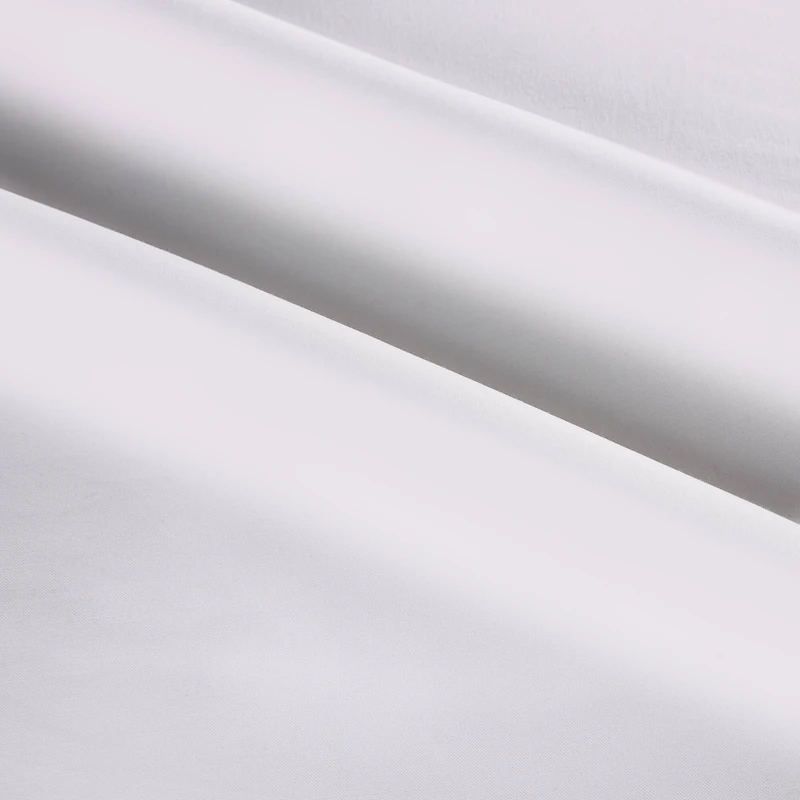 Springs Creative White Solid Cotton Fabric