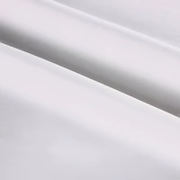 Springs Creative White Solid Cotton Fabric