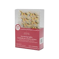 18ct. Warm White LED Tangled Dog String Lights on Silver Wire by Ashland®