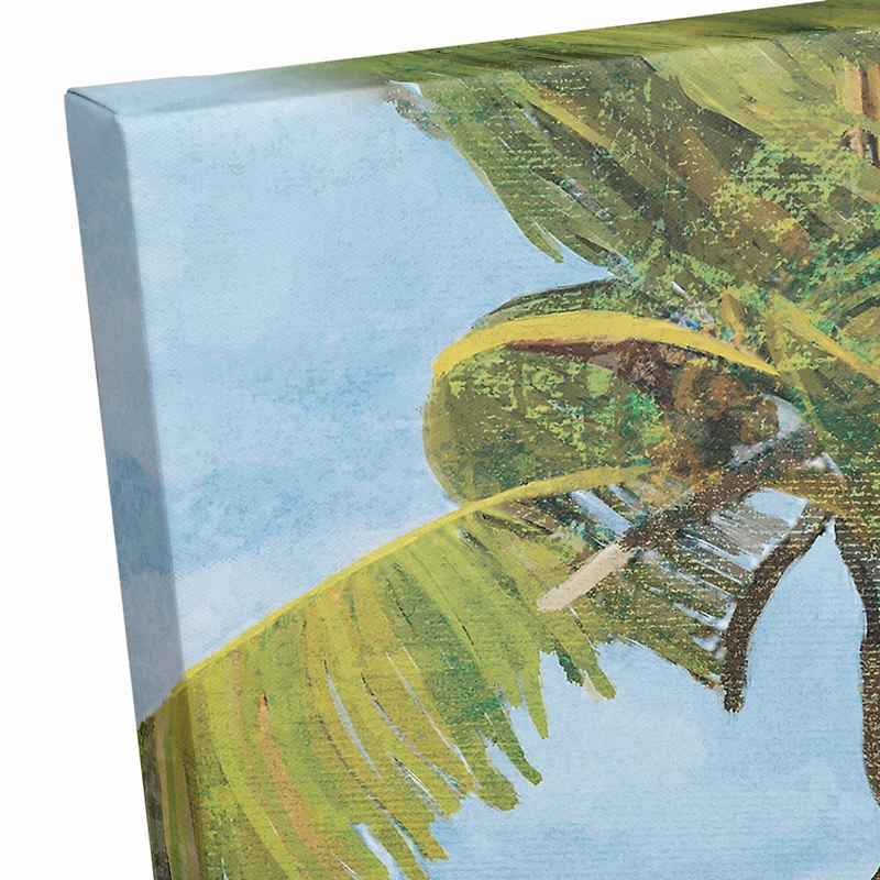 Breathe Hammock 16" x 16" Canvas Wall Art