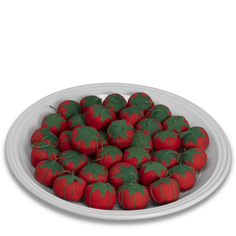 Dritz® 1" Red Tomato Pin Cushions, 12ct.