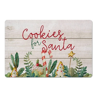 Cookies For Santa Floor Mat