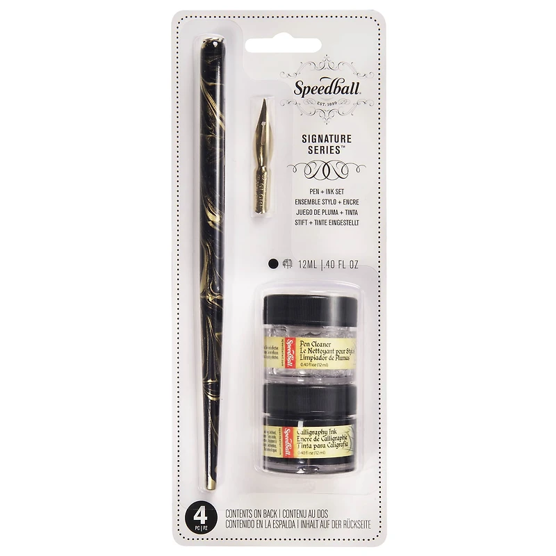 Speedball® Signature Series™ Calligraphy Pen & Ink Set