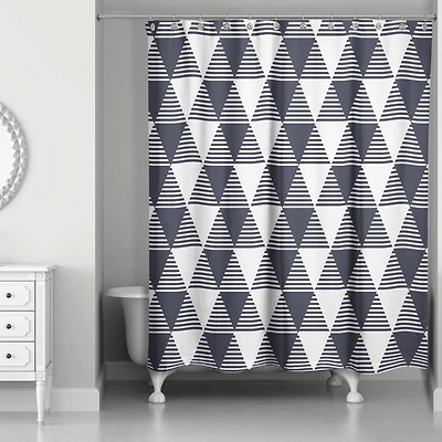 Triangles Shower Curtain
