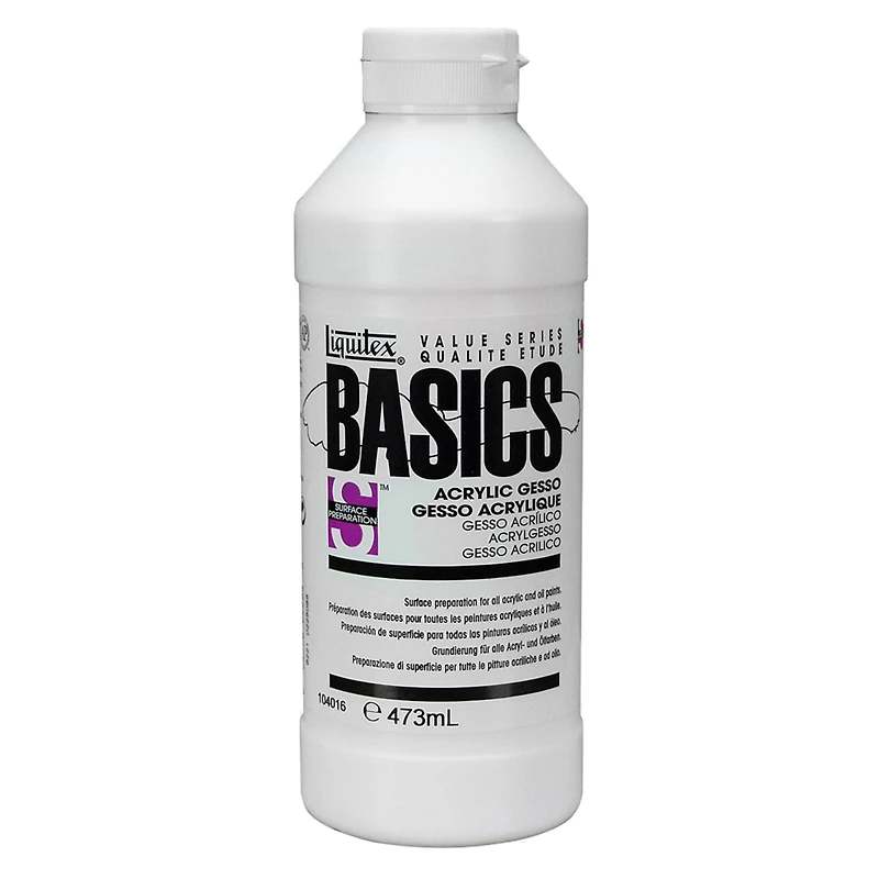 12 Pack: Liquitex BASICS® Gesso, 16oz. 