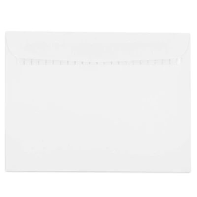 JAM Paper 9.5" x 12.5" White Commercial Booklet Envelopes, 500ct.