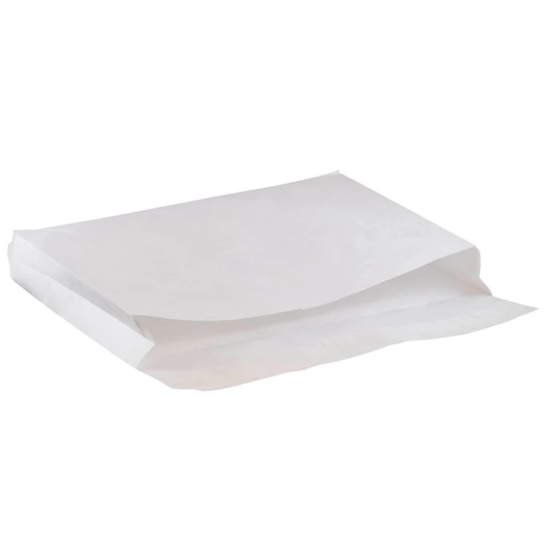 JAM Paper White Tyvek® Expandable Peel & Seal Closure Booklet Envelopes
