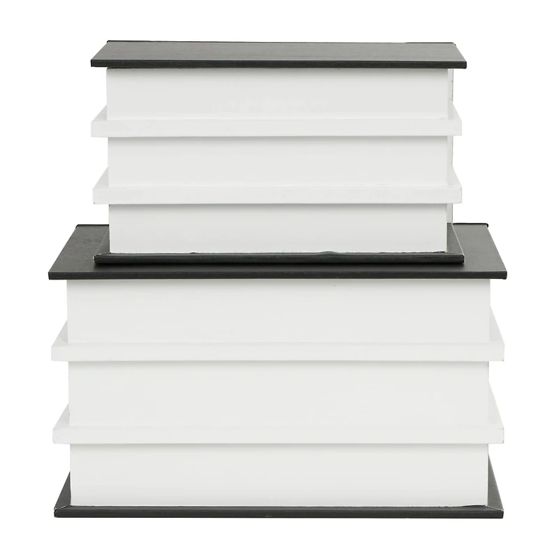 Enjoy Every Moment Canvas Storage Book Box Set