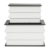 Enjoy Every Moment Canvas Storage Book Box Set