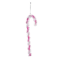 8" Candy Cane Glass Ornament by Ashland®