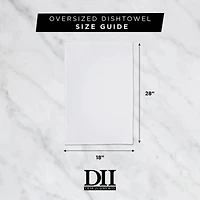 DII® Flat Woven Dishtowels