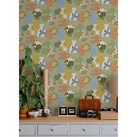 Alja Horvat Sage Miracle Vases Peel & Stick Wallpaper