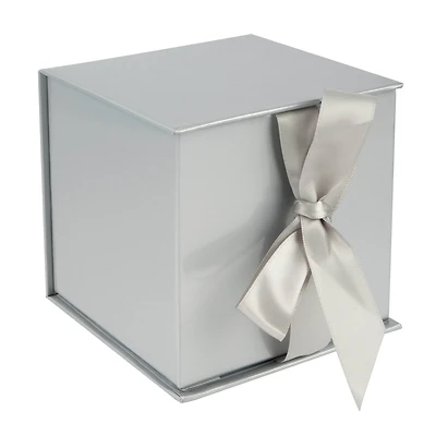 Small Silver Ribbon Box by Celebrate It™