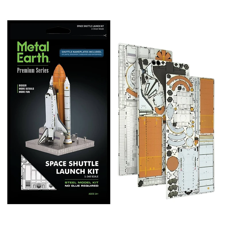 Metal Earth® Premium Series Space Shuttle Launch Steel Model Kit