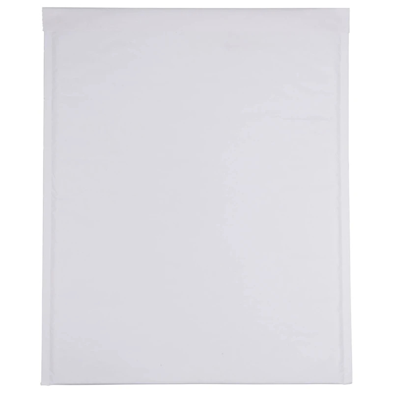 JAM Paper 14.25" x 18.5" White Kraft Bubble Lite Padded Mailers, 25ct.