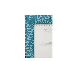 4" x 6" Teal Fern Fabric Tabletop Frame by Ashland®