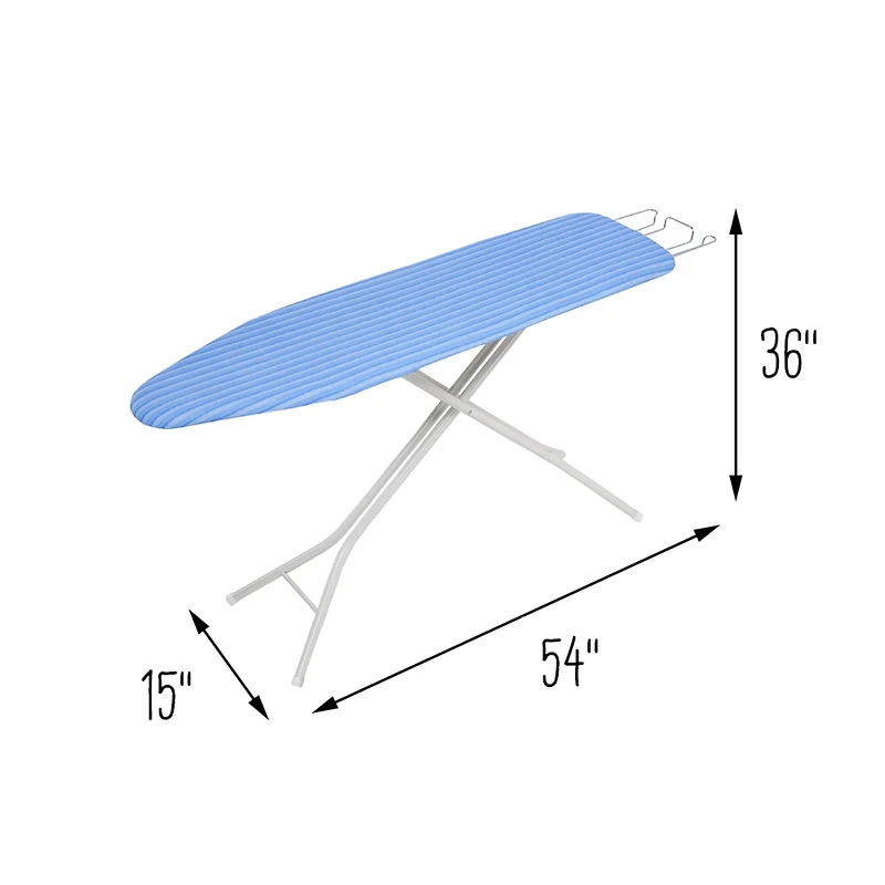 Honey Can Do Blue & White Ironing Board w/ Retractable Iron Rest