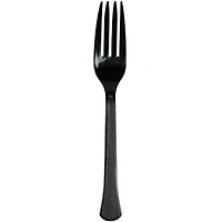 JAM Paper Premium Utensils Plastic Forks Party Pack