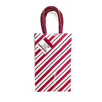 Small Peppermint Stripes Gift Bags, 6ct. by Celebrate It™