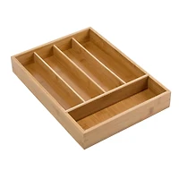 Honey Can Do Bamboo Silverware Drawer Organizer